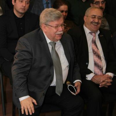 «Qaçaq qocalar» tamaşasının yaradıcı heyətinin media nümayəndələri ilə görüşü